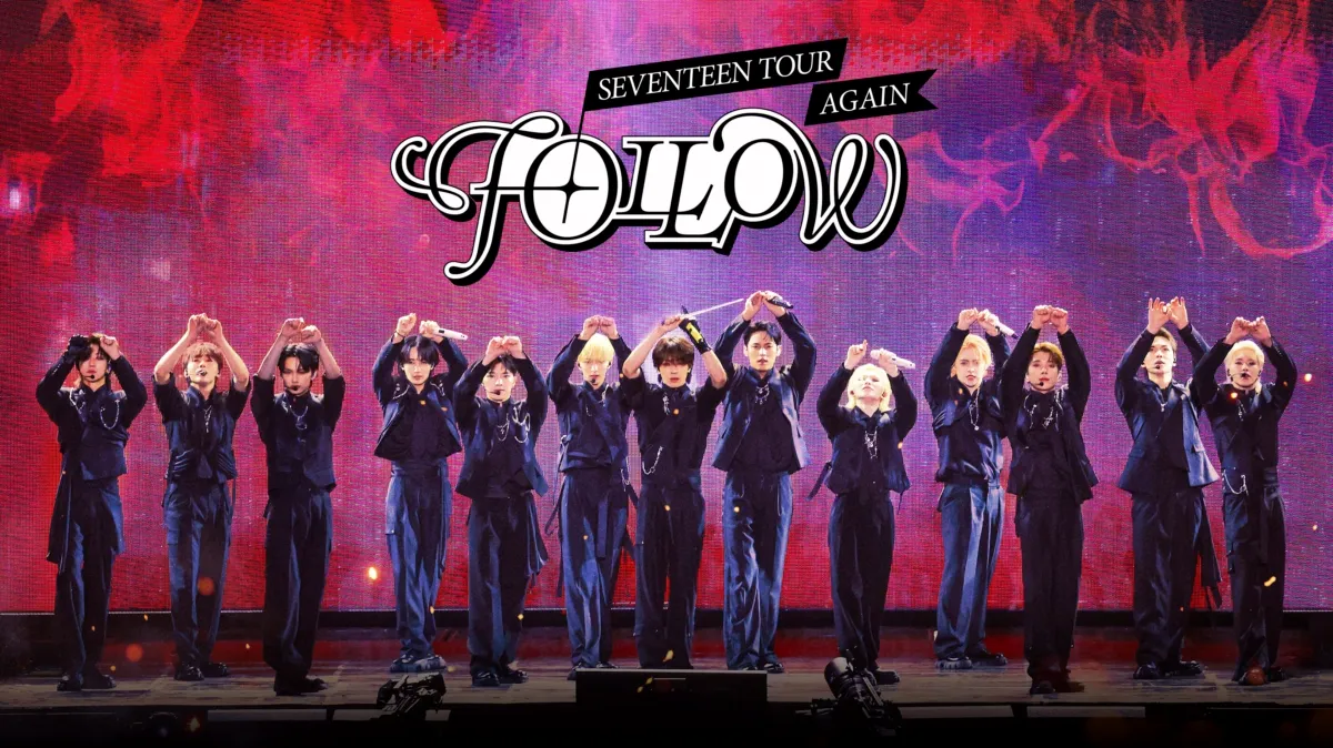 SEVENTEEN TOUR 'FOLLOW' AGAIN poster — movie on Disney+
