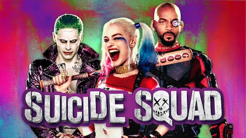 Suicide Squad poster — movie on Max