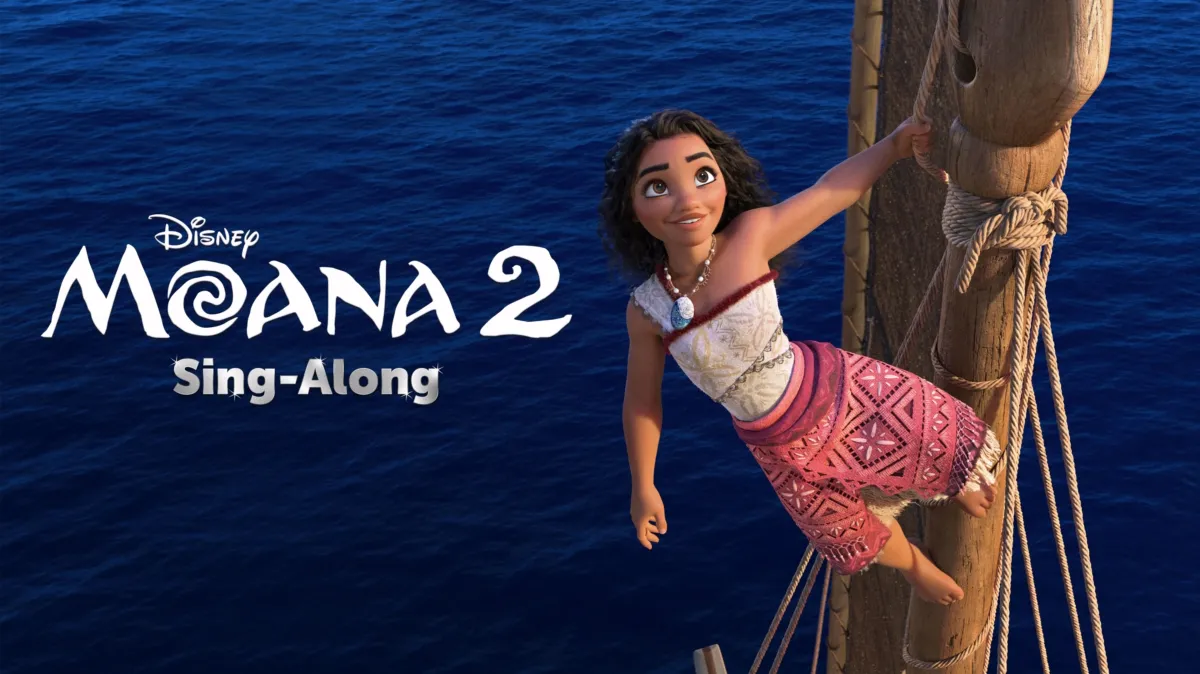 Moana 2 Sing-Along poster — movie on Disney+
