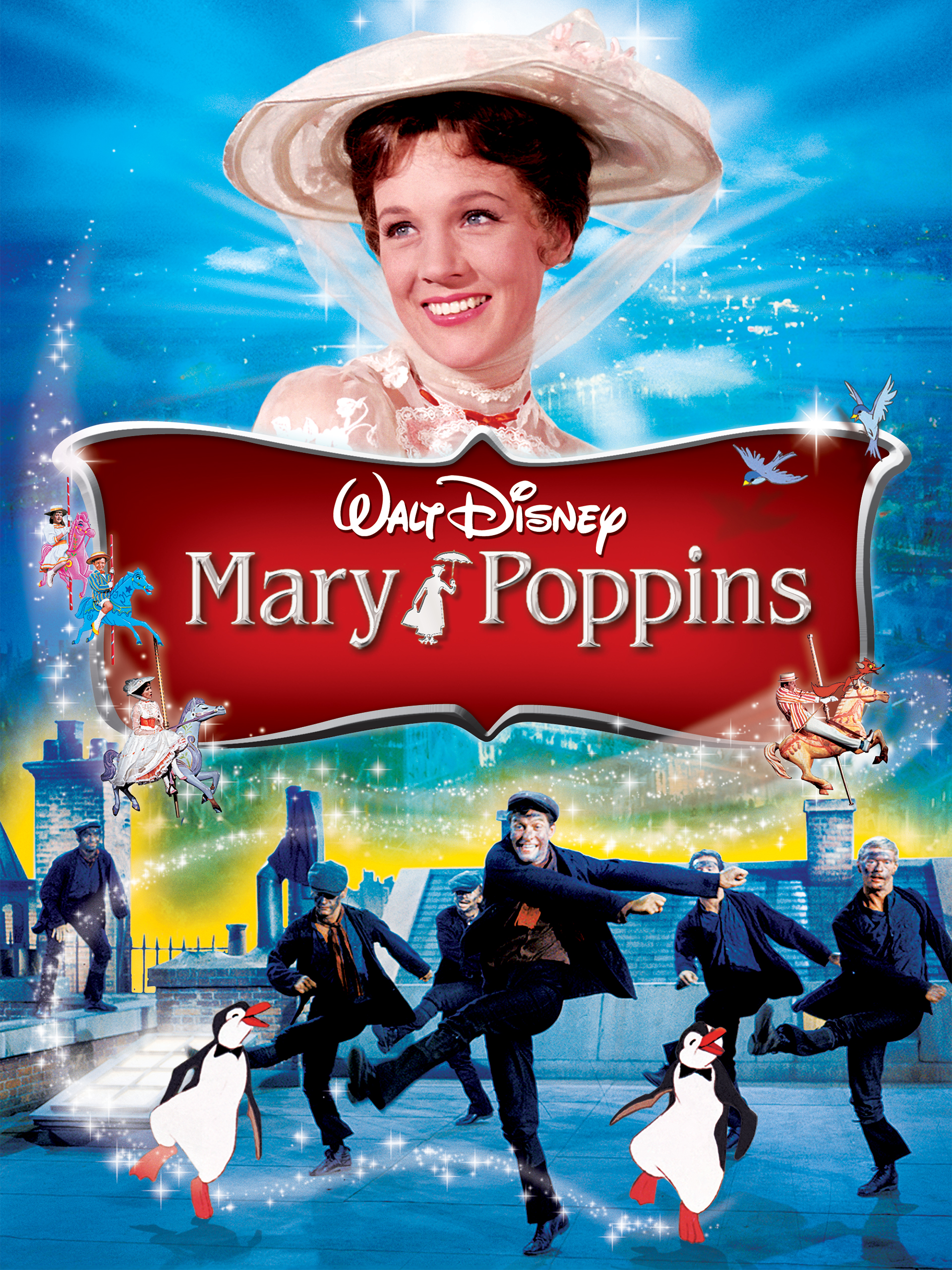 Mary Poppins poster — movie on Prime Video