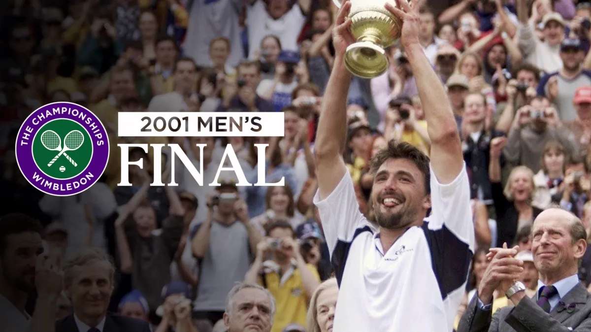 2001 Men's Wimbledon Final poster — movie on Disney+