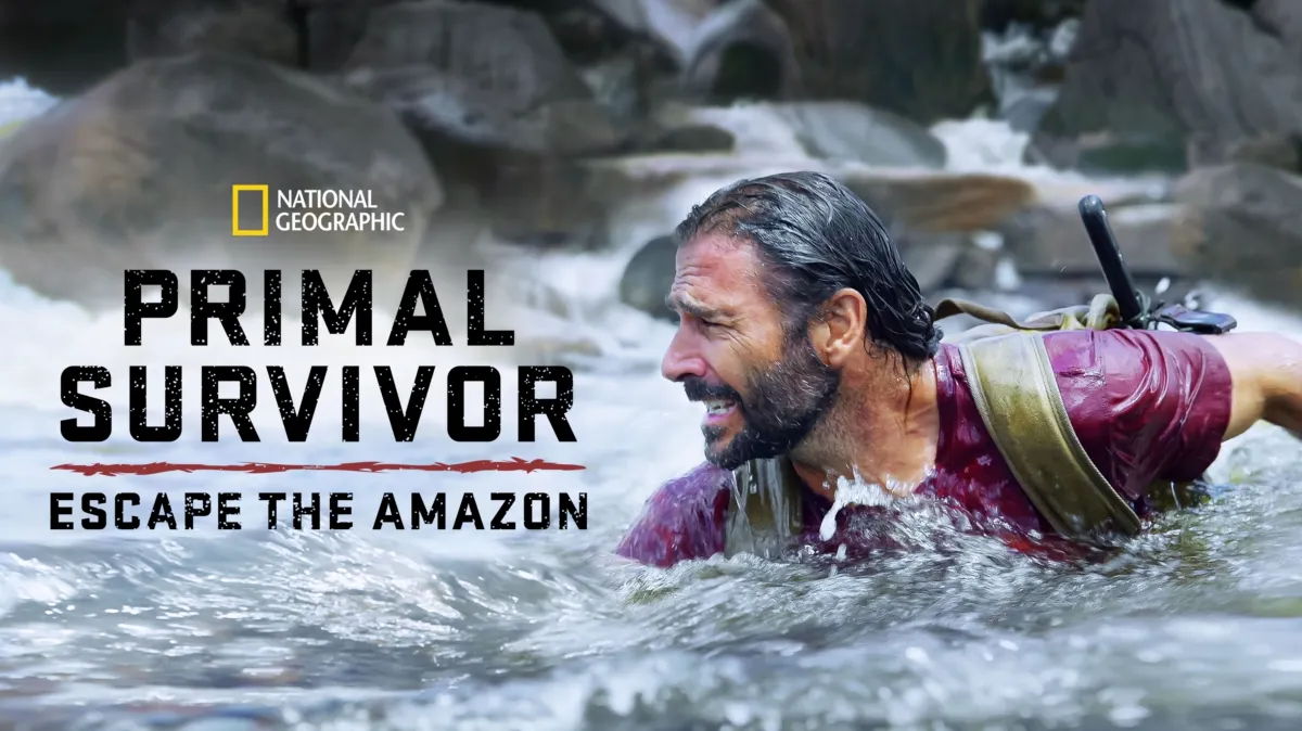 Primal Survivor: Escape the Amazon poster — TV series on Disney+