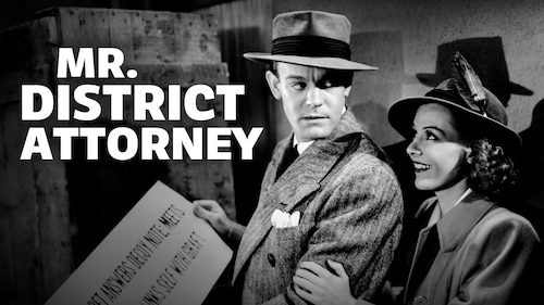 Mr. District Attorney poster — movie on Max