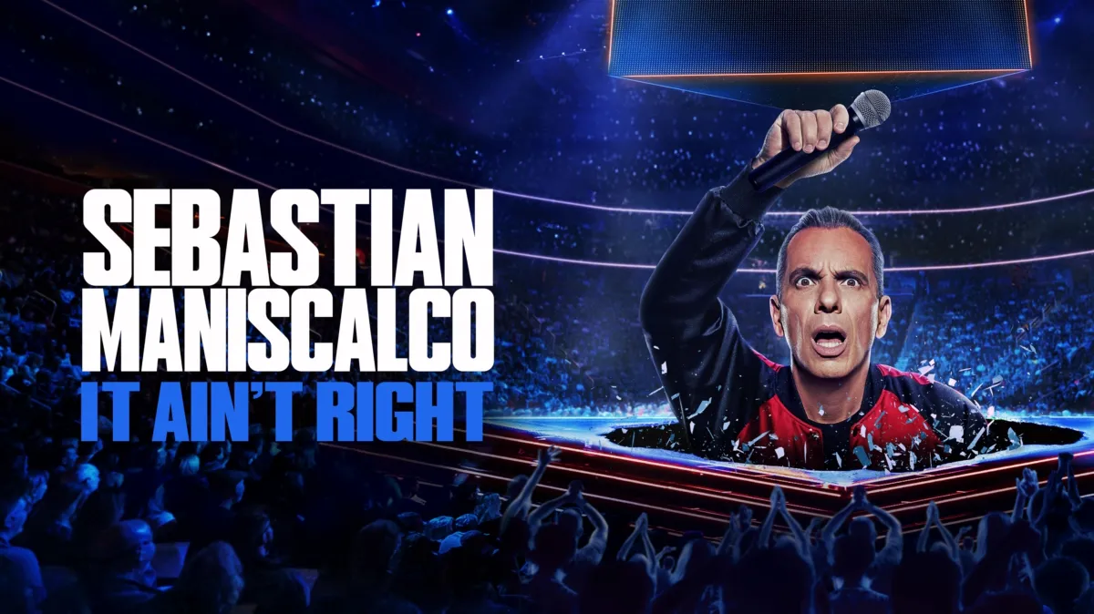 Sebastian Maniscalco: It Ain't Right poster — movie on Disney+