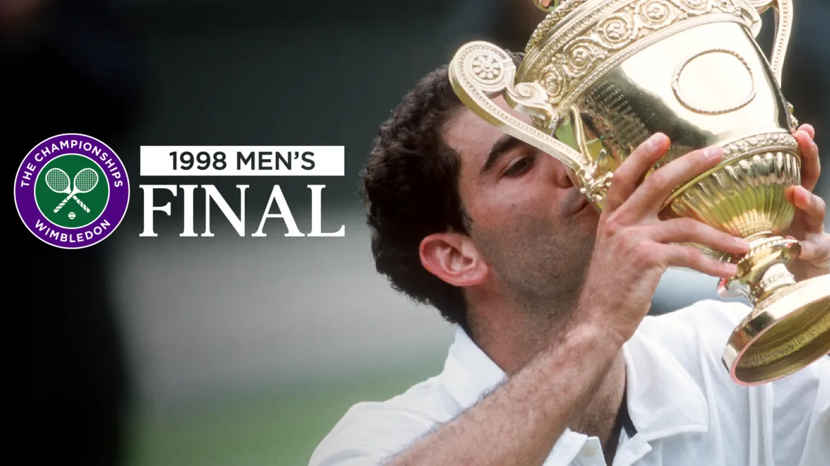 1998 Men's Wimbledon Final poster — movie on Disney+