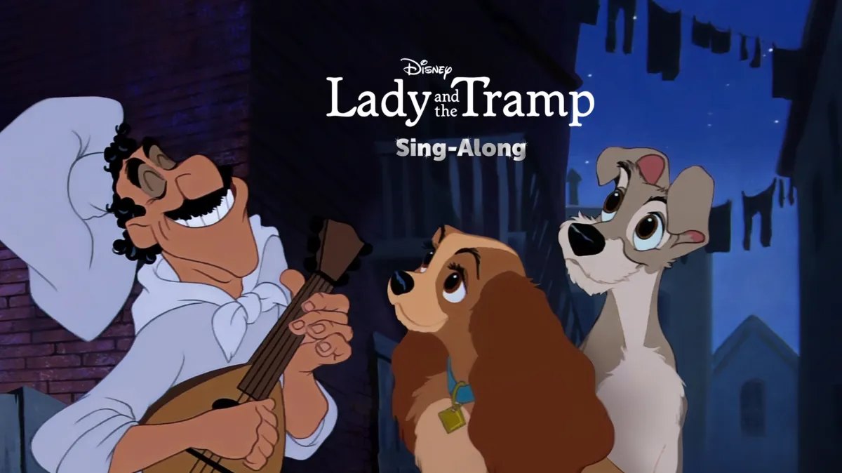 Lady and the Tramp Sing-Along poster — movie on Disney+