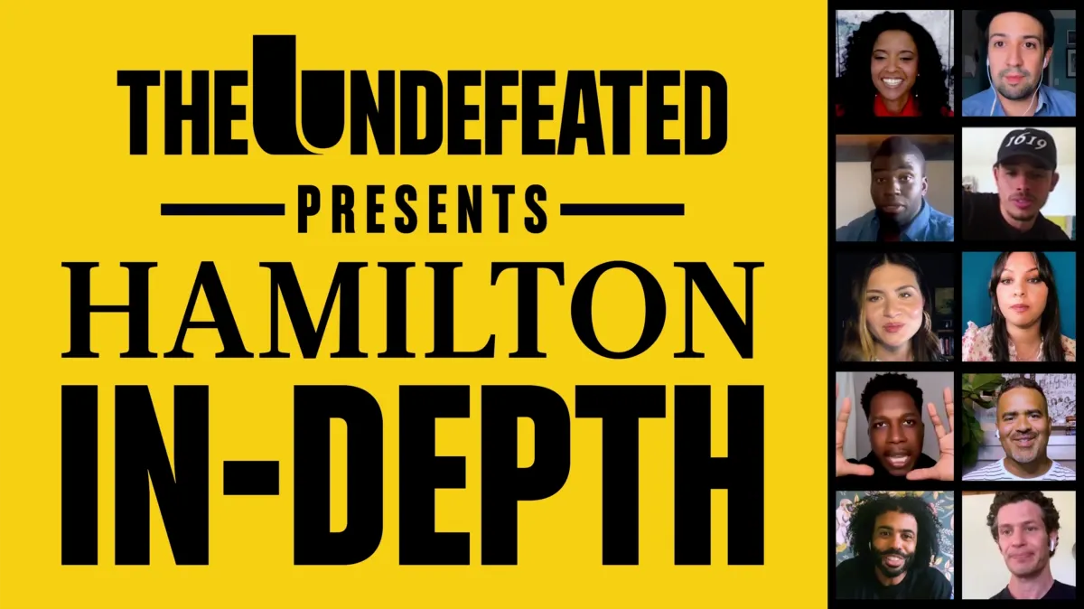 The Undefeated Presents: Hamilton In-Depth poster — movie on Disney+