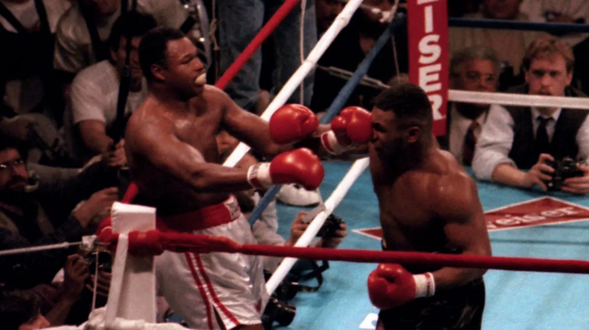 Tyson vs Holmes poster — movie on Disney+