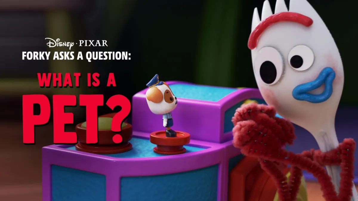 Forky Asks a Question: What is a Pet? poster — movie on Disney+
