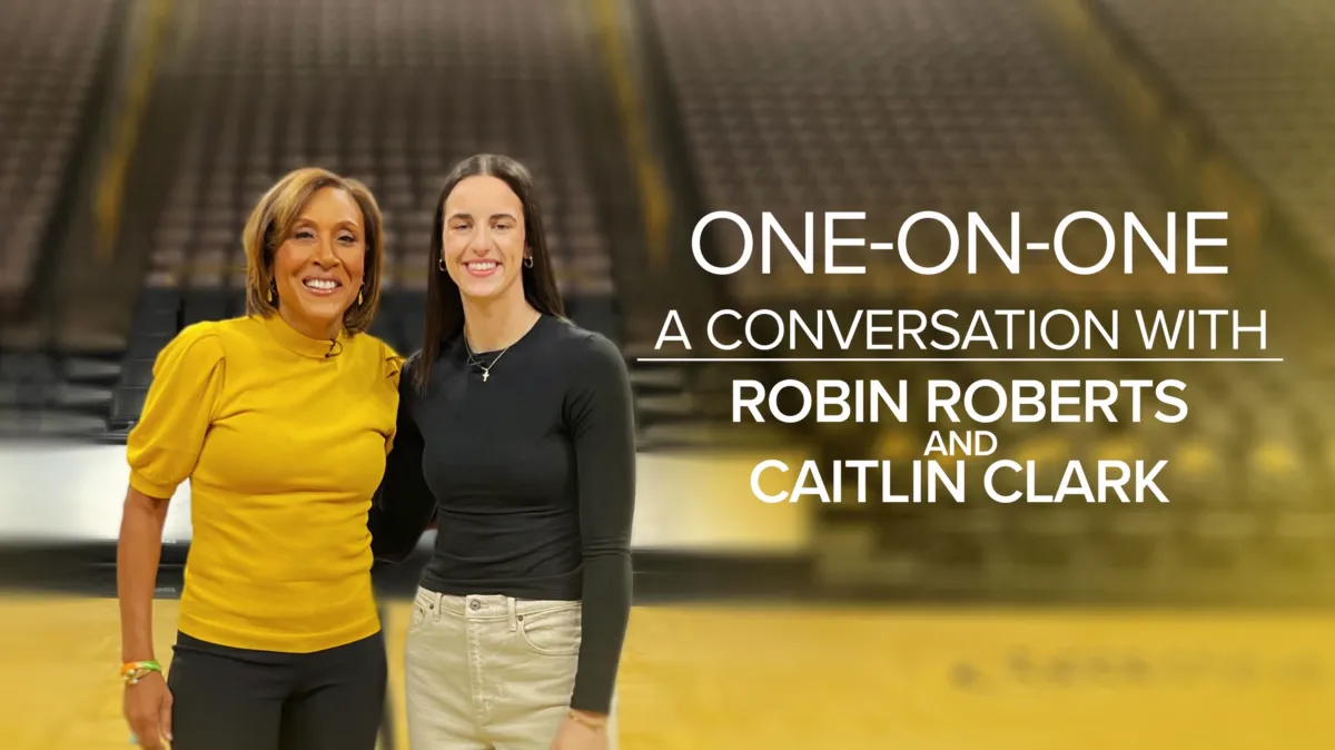 One-on-One: A Conversation with Robin Roberts and Caitlin Clark poster — TV series on Disney+