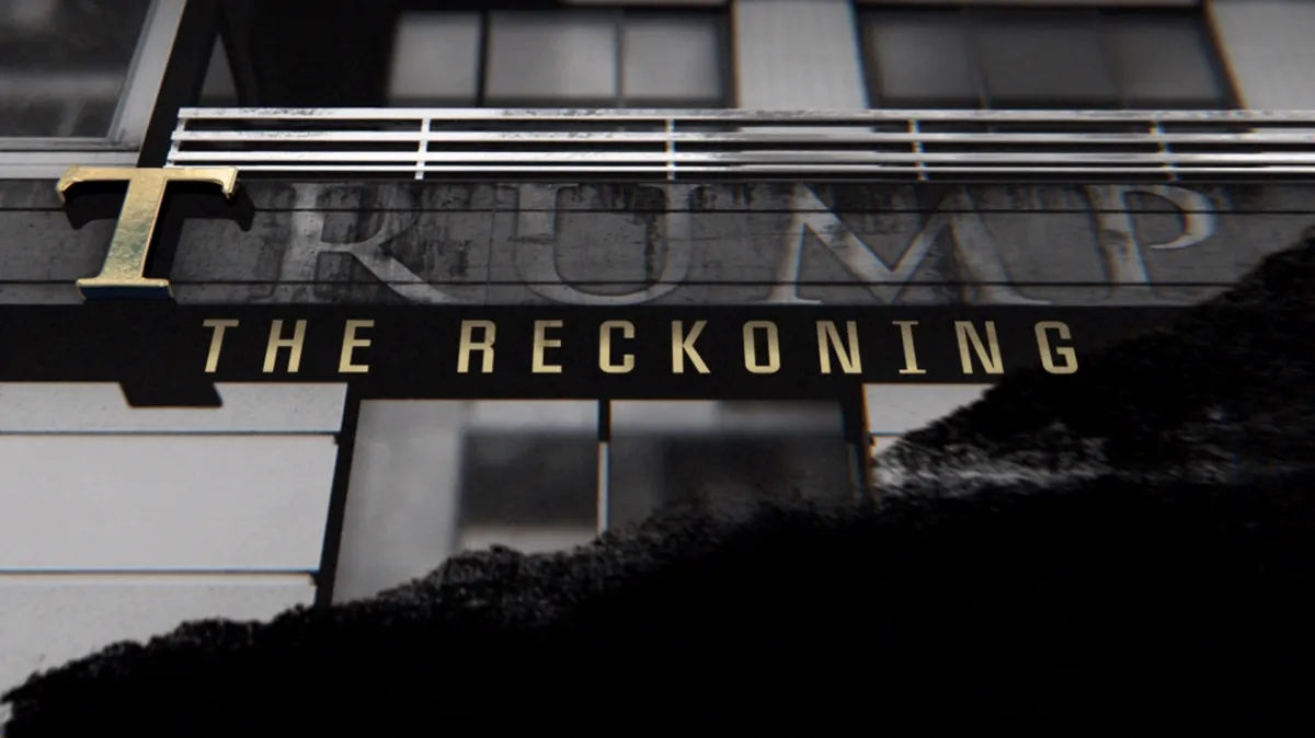 Trump: The Reckoning poster — TV series on Disney+