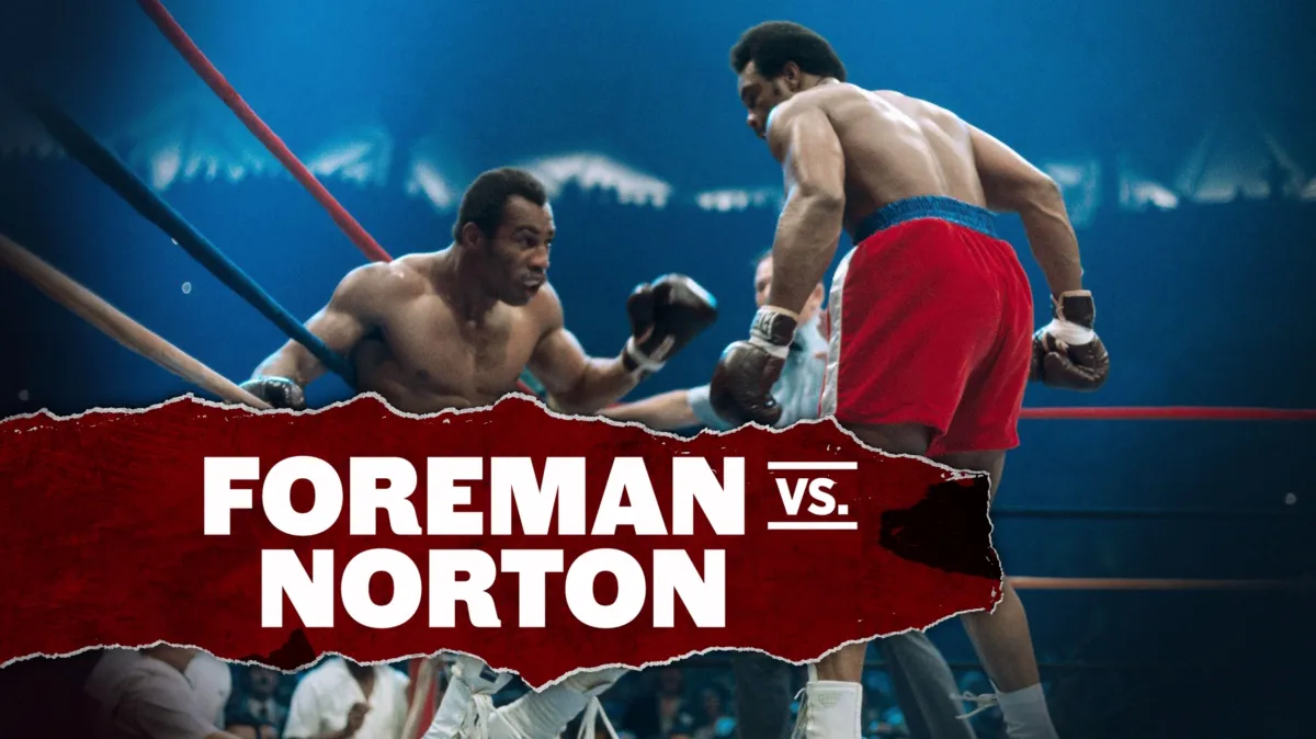 Foreman vs Norton poster — movie on Disney+
