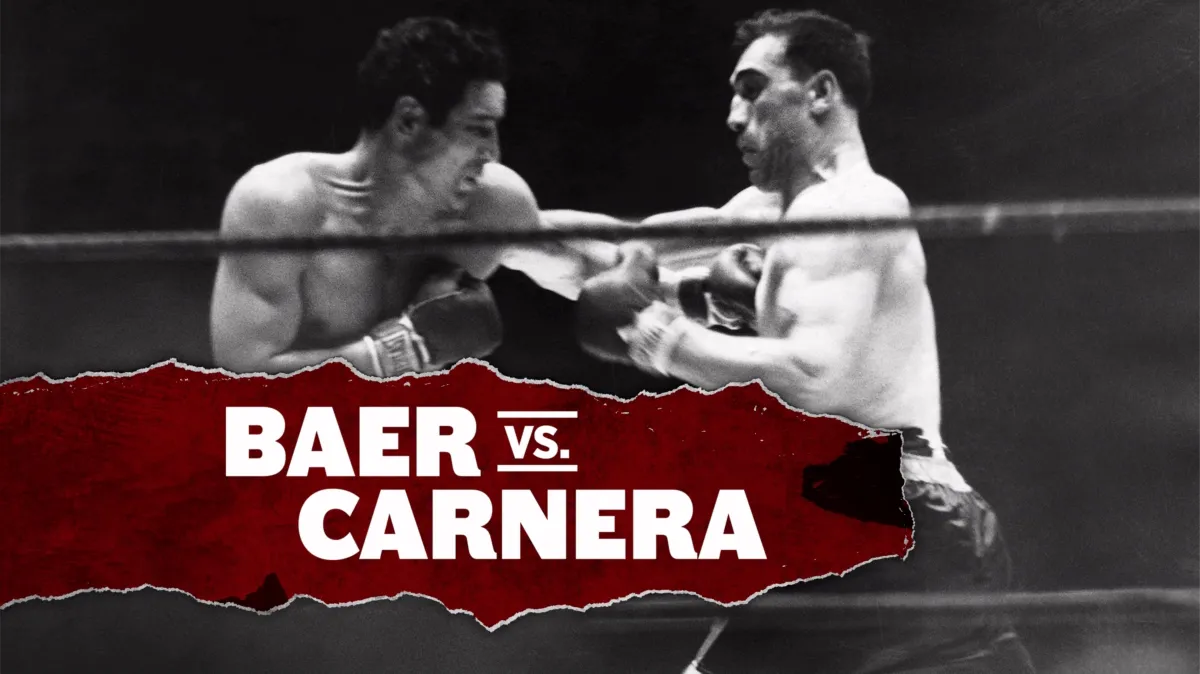 Baer vs Carnera poster — movie on Disney+