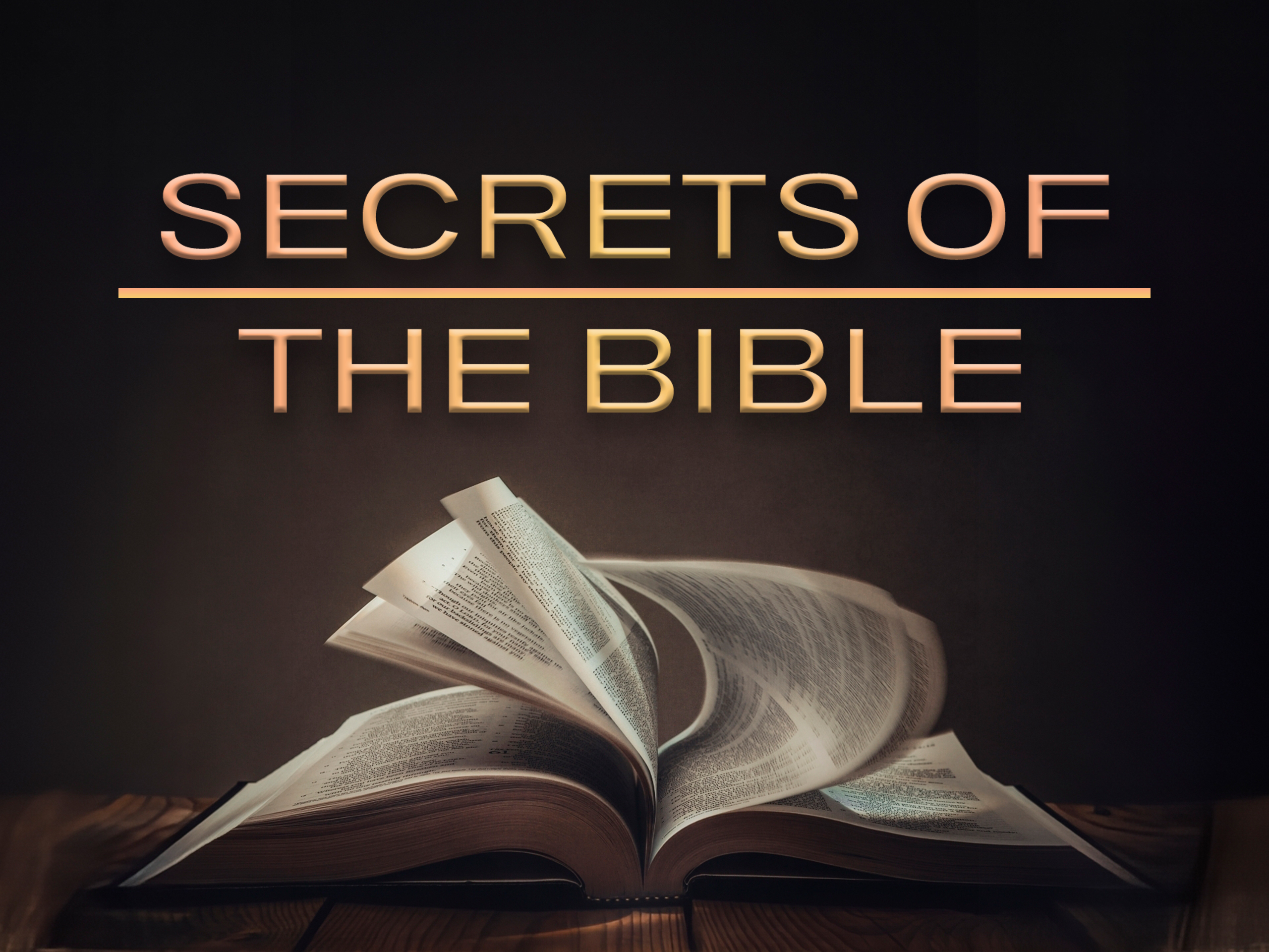 Secrets of the Bible poster — TV series on Prime Video