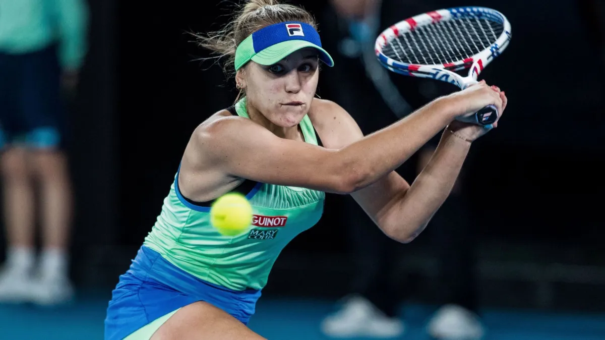2020 Women's Final: Kenin vs. Muguruza poster — movie on Disney+