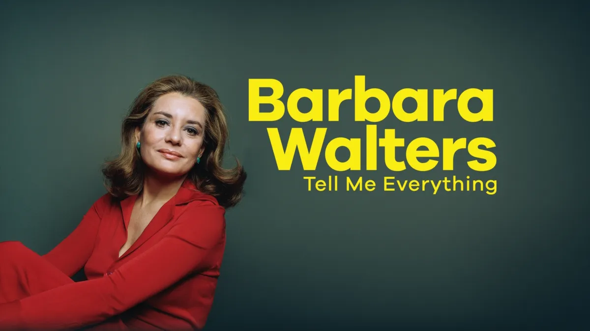 Barbara Walters Tell Me Everything poster — movie on Disney+
