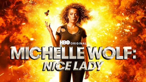 Michelle Wolf: Nice Lady poster — movie on Max