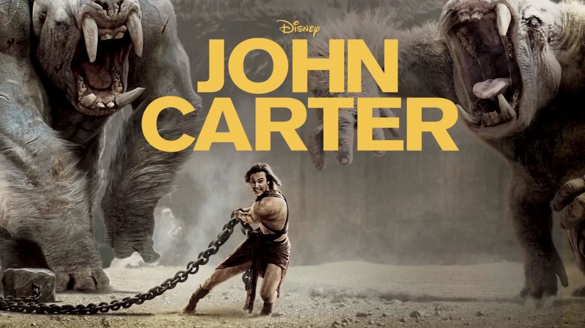 John Carter poster — movie on Disney+