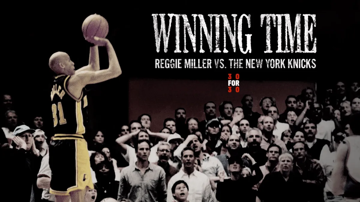 Winning Time: Reggie Miller Vs. The New York Knicks poster — movie on Disney+
