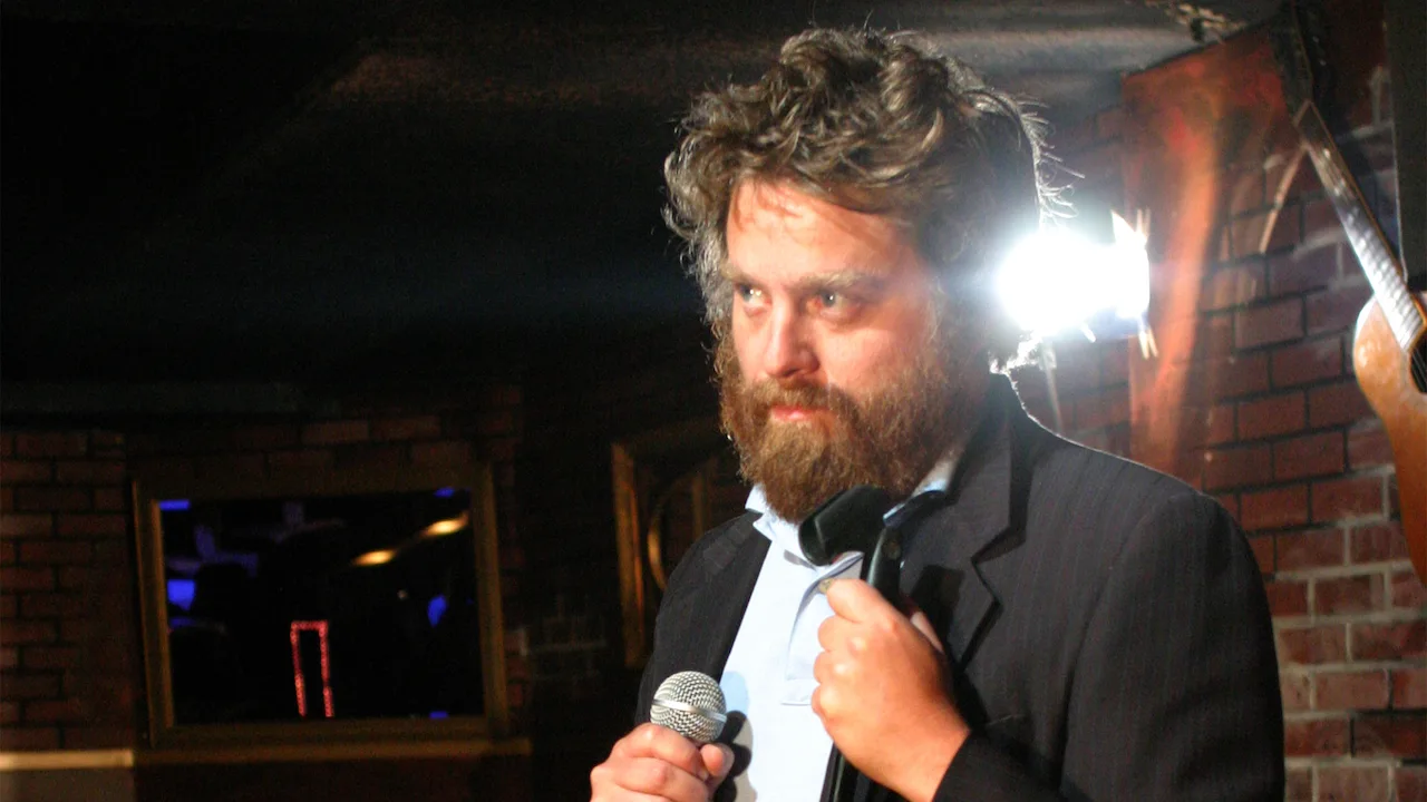 Zach Galifianakis: Live at the Purple Onion poster — movie on Netflix