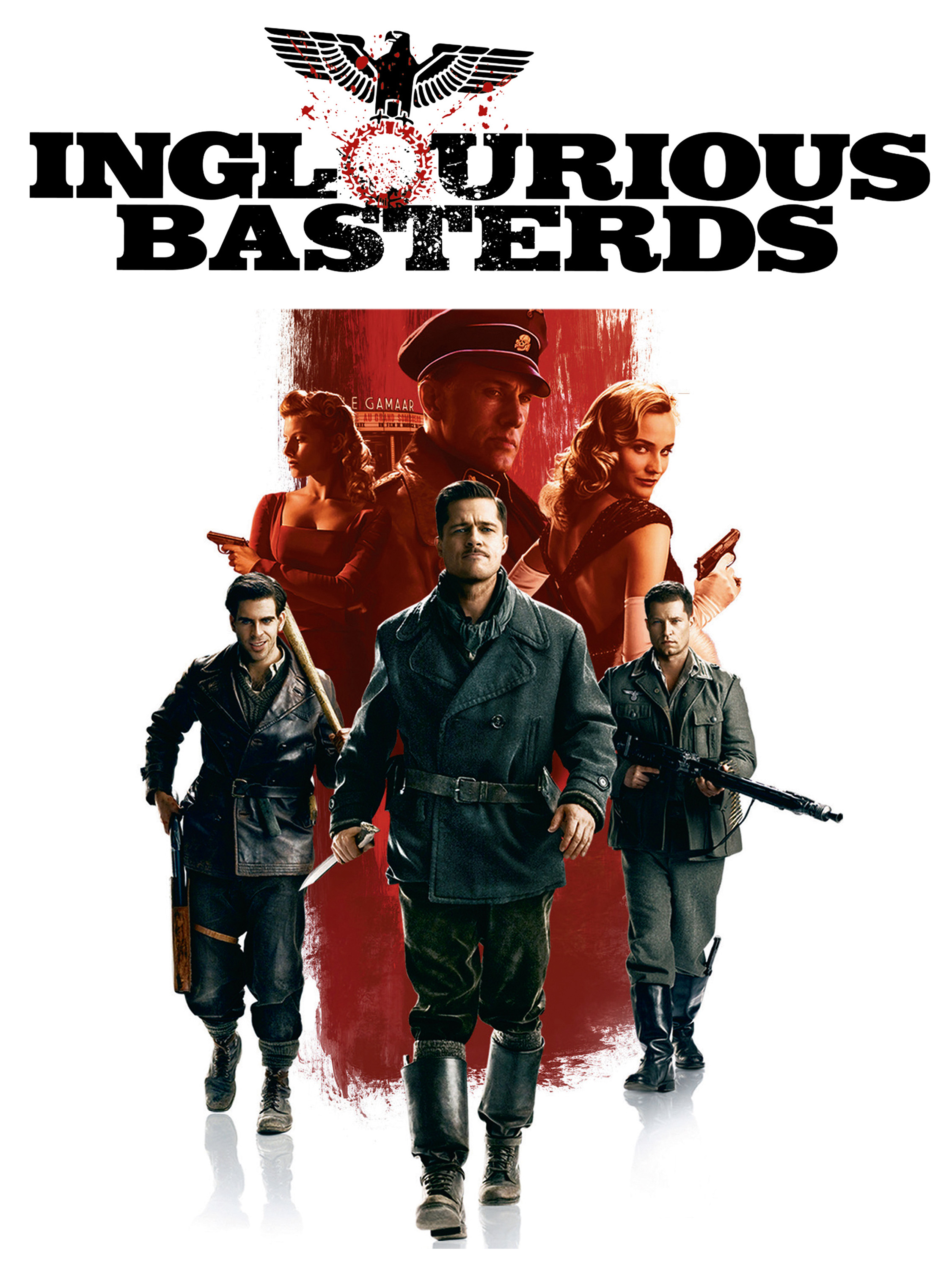 Inglourious Basterds poster — movie on Prime Video