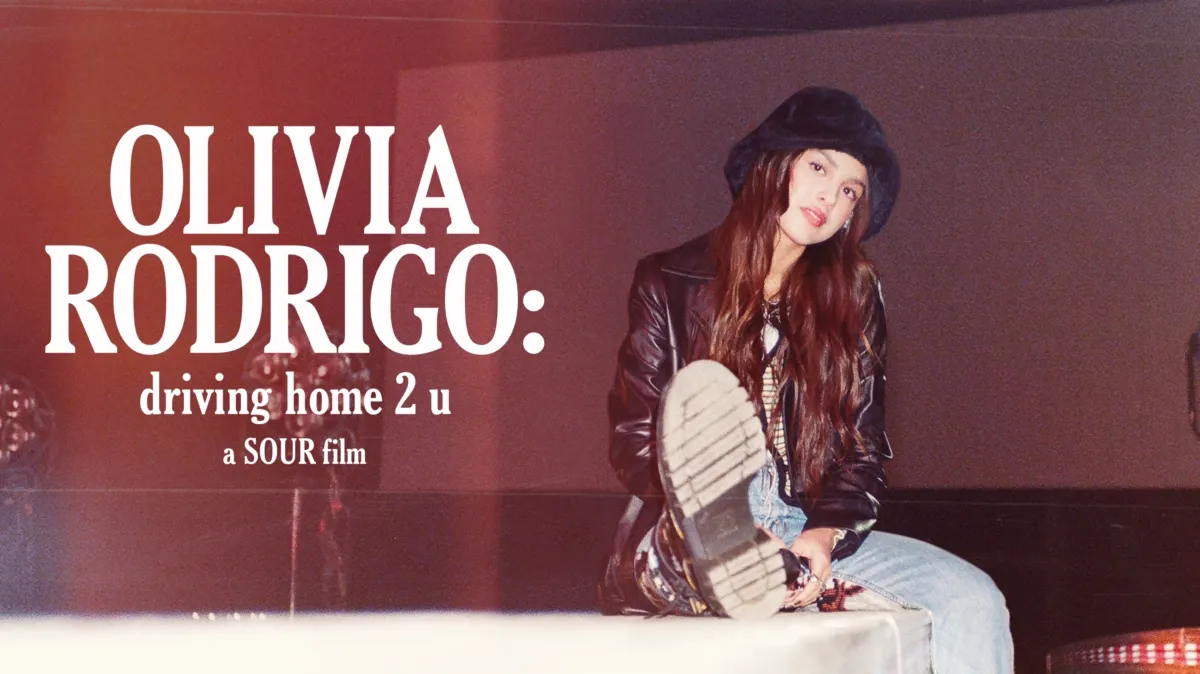 Olivia Rodrigo: driving home 2 u poster — movie on Disney+