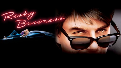 Risky Business poster — movie on Max