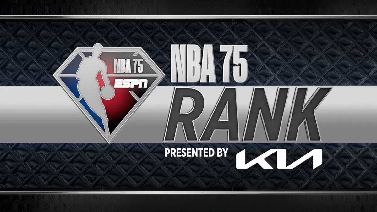 NBA 75: Rank poster — movie on Disney+