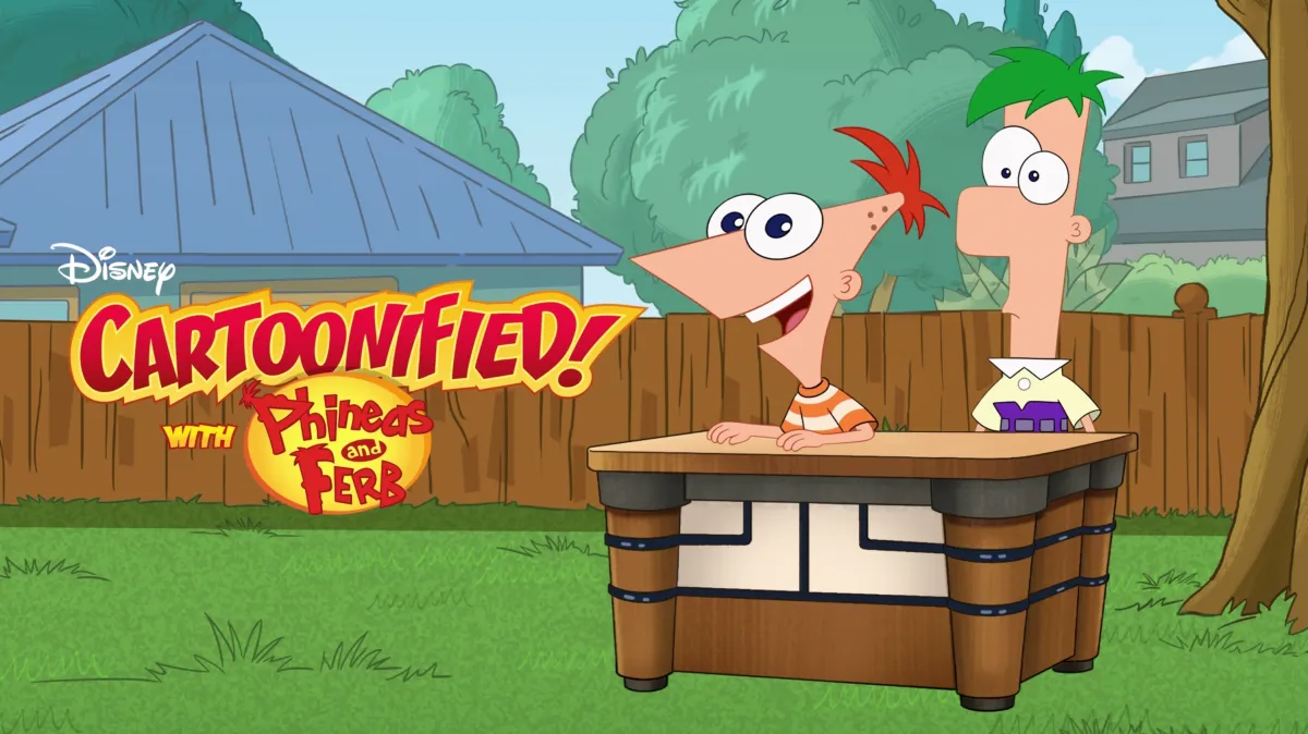 Cartoonified! with Phineas and Ferb poster — TV series on Disney+