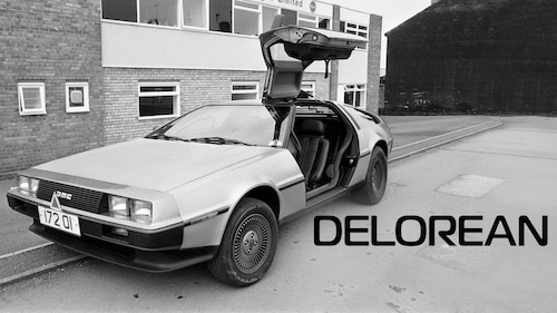 DeLorean poster — movie on Max
