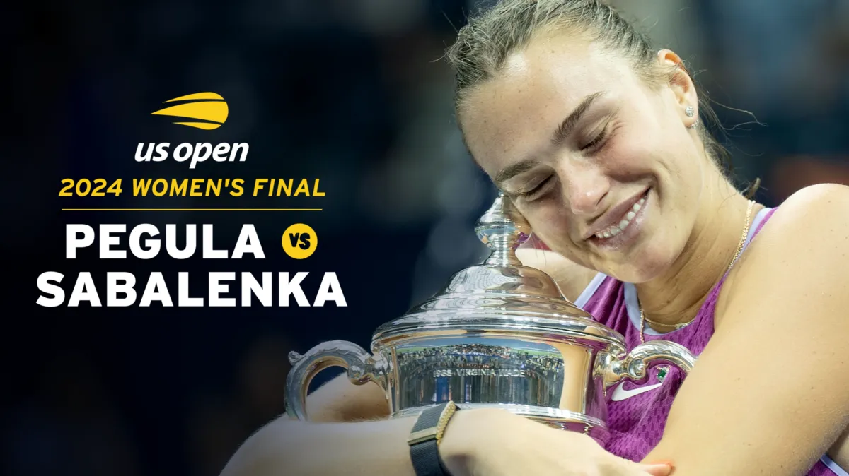 2024 Women's Final: Pegula vs. Sabalenka poster — movie on Disney+
