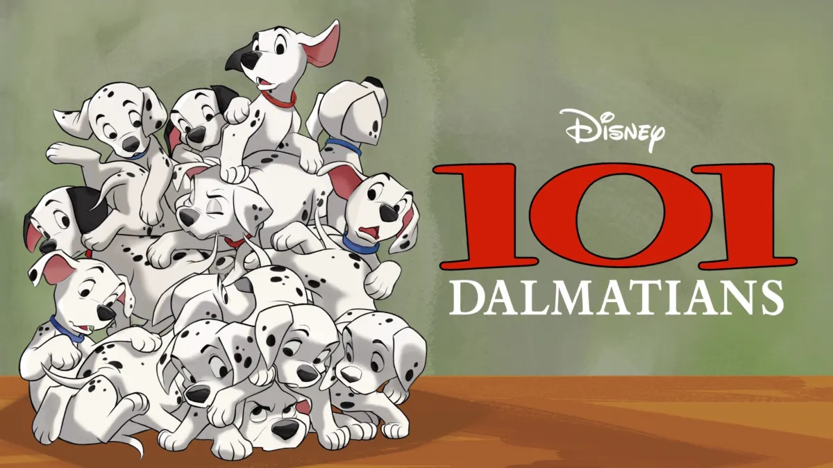 101 Dalmatians poster — movie on Disney+