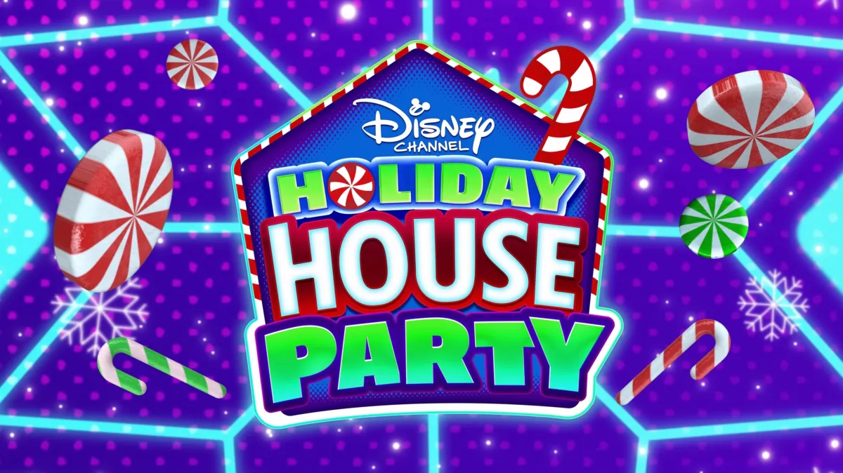 Disney Channel Holiday House Party poster — movie on Disney+