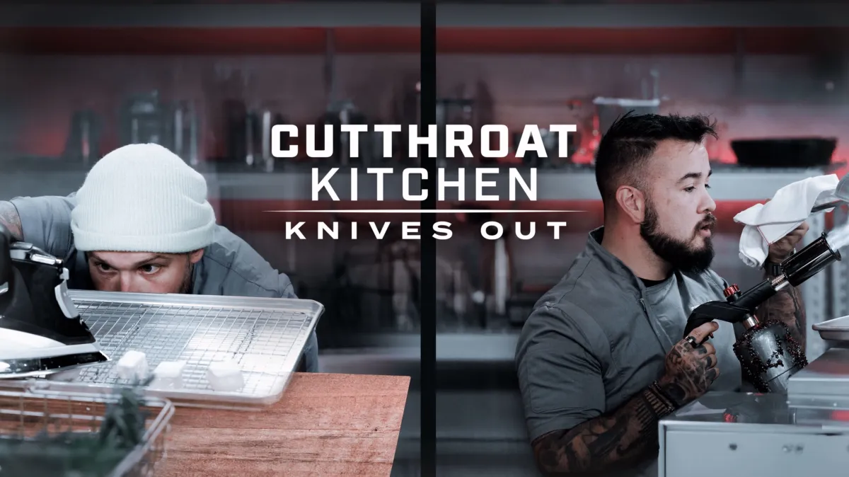 Cutthroat Kitchen: Knives Out poster — TV series on Disney+