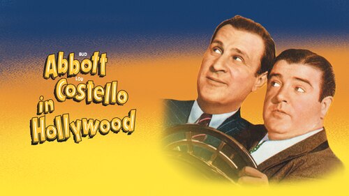 Bud Abbott and Lou Costello in Hollywood poster — movie on Max