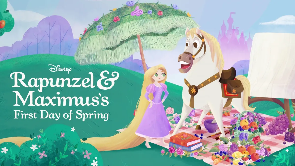 Rapunzel & Maximus's First Day of Spring! poster — movie on Disney+