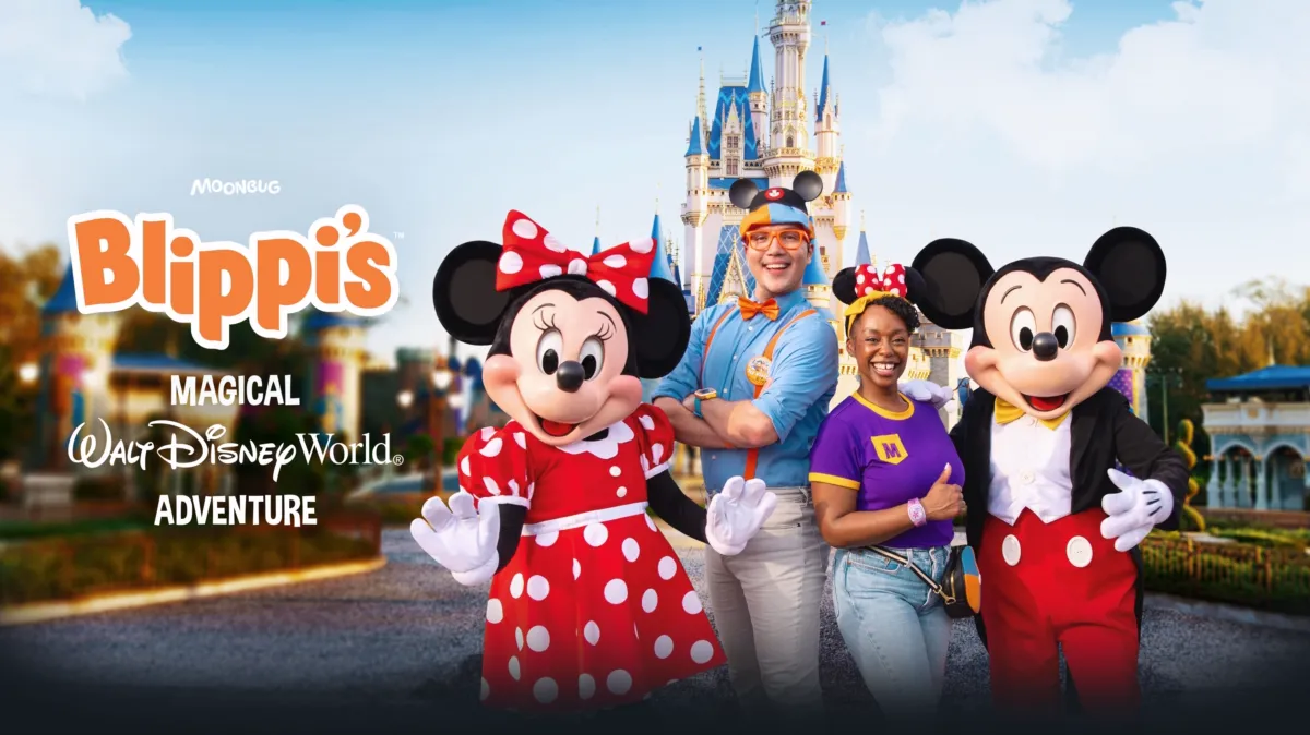 Blippi's Magical Walt Disney World Adventure poster — movie on Disney+