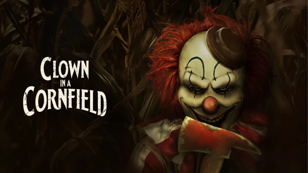 Clown in a Cornfield poster — movie on Disney+