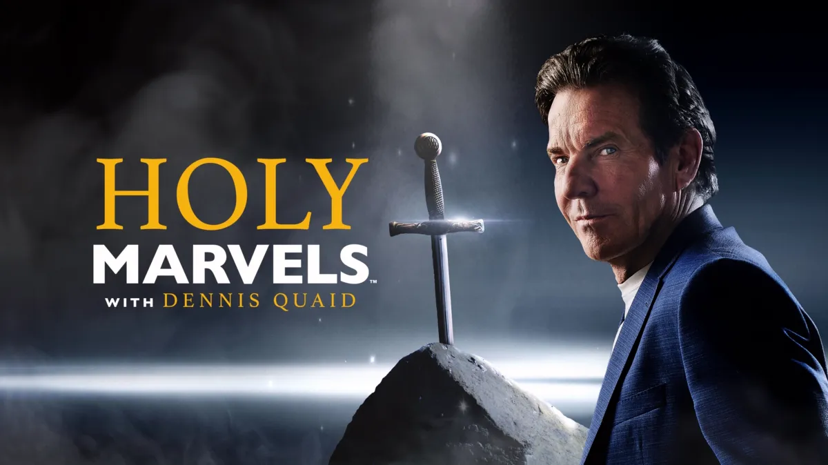 Holy Marvels with Dennis Quaid poster — TV series on Disney+
