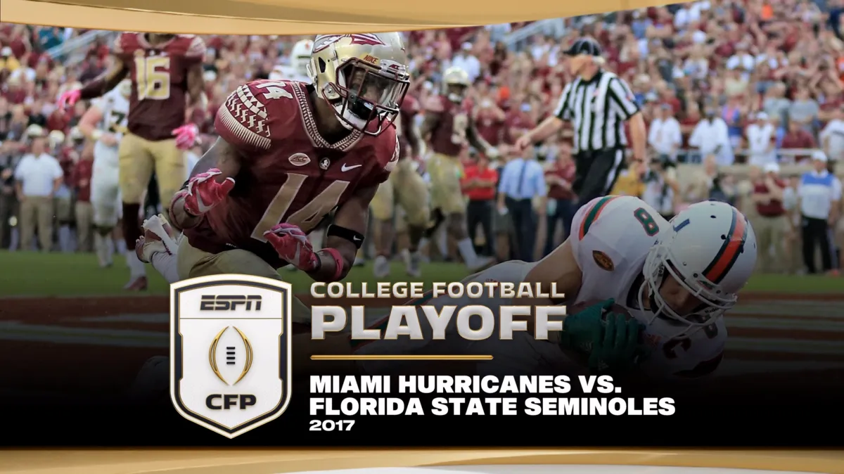 Miami v Florida State poster — movie on Disney+