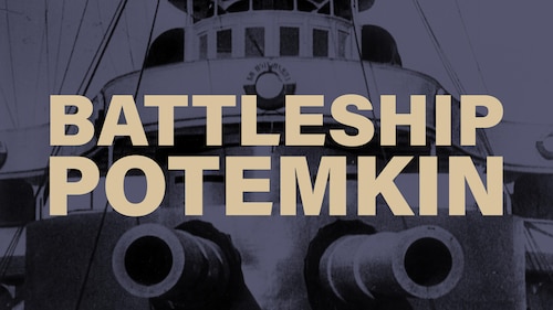 The Battleship Potemkin poster — movie on Max