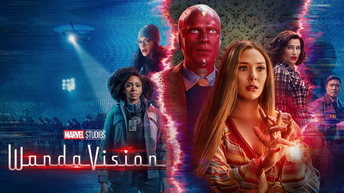 WandaVision poster — TV series on Disney+