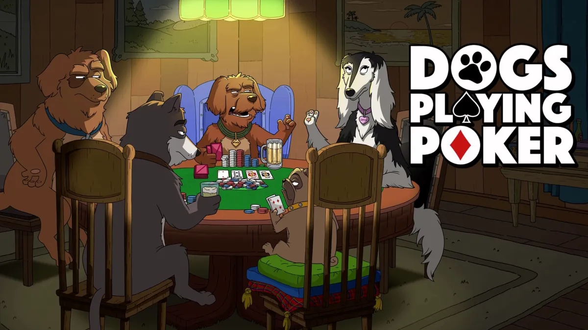 Dogs Playing Poker poster — TV series on Disney+