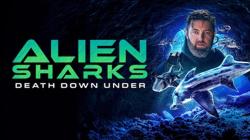 Alien Sharks: Death Down Under poster — movie on Max