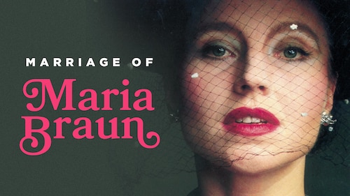 The Marriage of Maria Braun poster — movie on Max