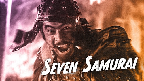 Seven Samurai poster — movie on Max