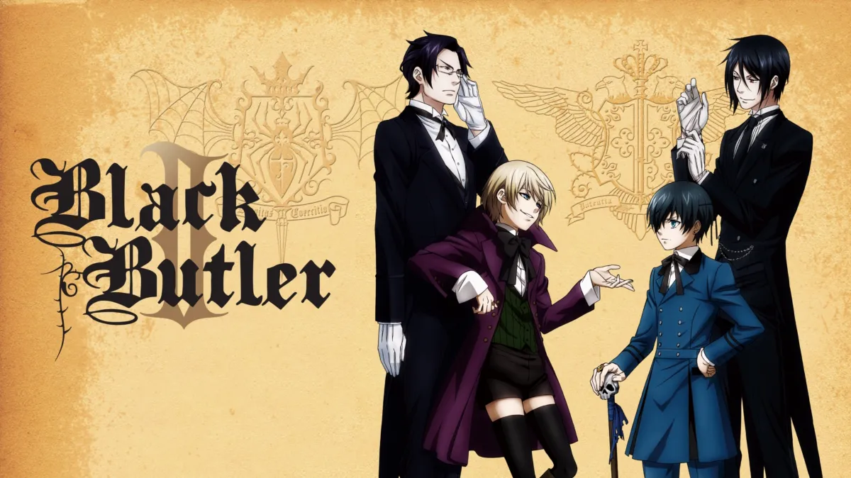 Black Butler poster — TV series on Disney+