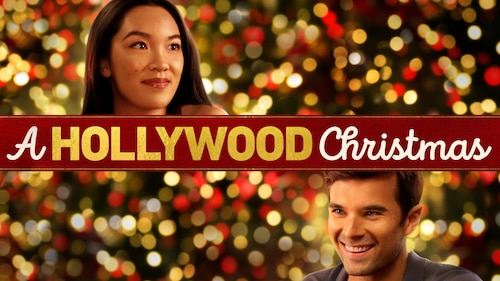 A Hollywood Christmas poster — movie on Max