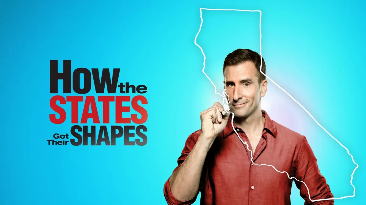 How the States Got Their Shapes poster — TV series on Disney+