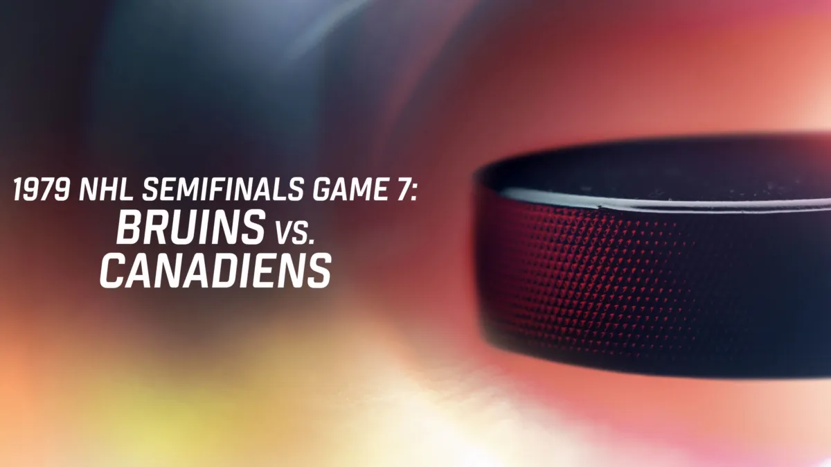 1979 Nhl Semifinals Game 7: Bruins vs. Canadiens poster — movie on Disney+